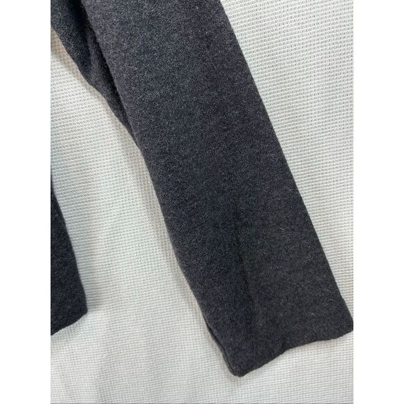 Eileen Fisher Zip Jacket Gray Wool Knit Women’s M Minimalist Luxe Loungewear - Picture 7 of 13